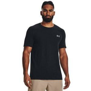 Under Armour Pánské funkční tričko Seamless Grid SS, Černá, M