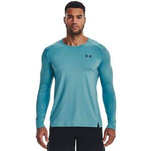 Under Armour Pánské funkční tričko Armourprint LS, Modrá / bílá, M