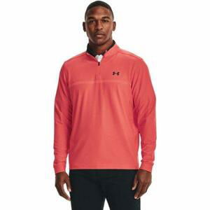 Under Armour Pánská lehká mikina Playoff 2.0 1/4 Zip, venom, red, XXXL