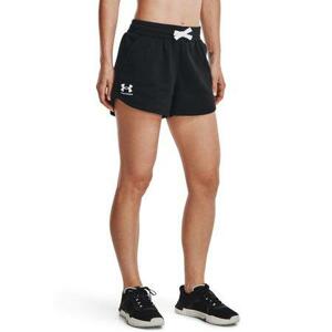 Under Armour Dámské kraťasy Rival Fleece Short black M, Černá