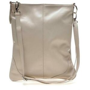 Mangotti Dámská kožená crossbody kabelka MG2164 Beige