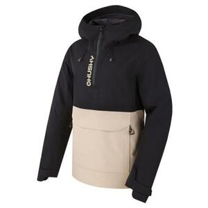 Husky Pánská outdoor bunda Nabbi M black/beige XL