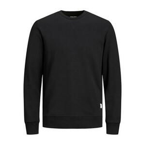 Jack&Jones Pánská mikina JJEBASIC Regular Fit 12181903 Black L