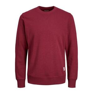 Jack&Jones Pánská mikina JJEBASIC Regular Fit 12181903 Rhododendron L