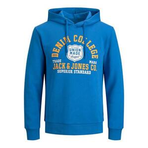 Jack&Jones Pánská mikina JJELOGO Regular Fit 12210824 French Blue L