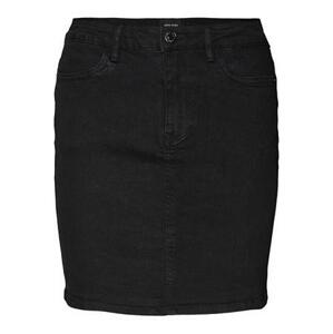 Vero Moda Dámská sukně VMLUNA 10279491 Black XS