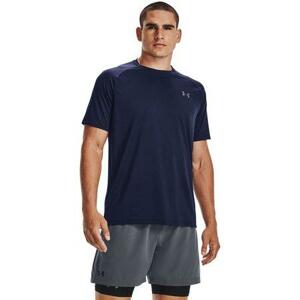 Under Armour Pánské triko Tech 2.0 SS Tee Novelty midnight navy 3XL, Tmavě, modrá, XXXL