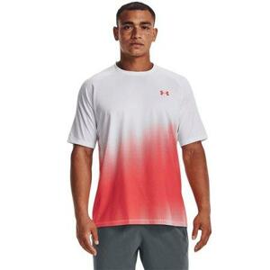 Under Armour Pánské sportovní tričko Tech Fade SS, Bílá, L