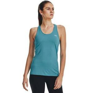 Under Armour Dámské tílko HG Armour Racer Tank, Modrá / bílá, S