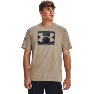 Under Armour Pánské triko Boxed Sportstyle SS, sahara, XXL