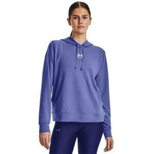 Under Armour Dámská mikina Rival Terry Hoodie, baja, blue, XS