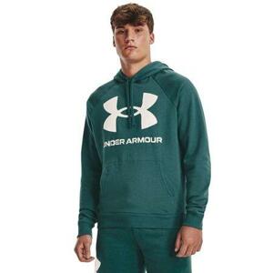 Under Armour Pánská mikina Rival Fleece Big Logo HD, coastal, teal, XL