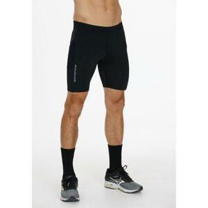 Endurance Běžecké krátké legíny Kerir Unisex Short Running Tights XQL black M, Černá