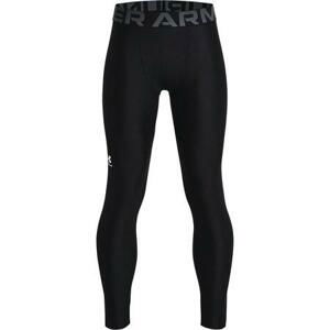 Under Armour Chlapecké funkční legíny HG Armour Leggings black YL, Černá, 150 - 160