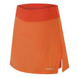Husky Dámská funkční sukně se šortkami Flamy L orange S