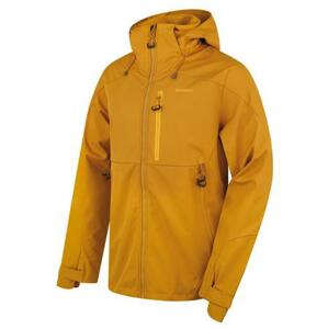 Husky Pánská softshell bunda Sauri M mustard XL