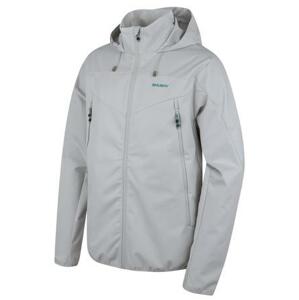 Husky Pánská softshell bunda Sonny M lt. grey L