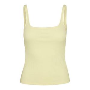 Vero Moda Dámské tílko VMISLA Regular Fit 10279075 Lemon Meringue S