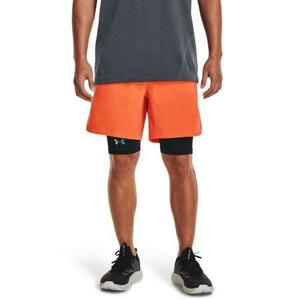 Under Armour Pánské kraťasy Peak Woven Short - velikost L orange blast M