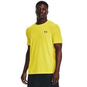 Under Armour Pánské funkční tričko Seamless Grid SS, starfruit, XL