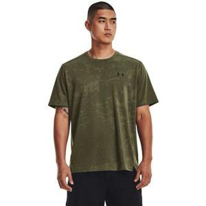 Under Armour Pánské sportovní tričko Tech Vent Jacquard SS, marine, od, green, XXL