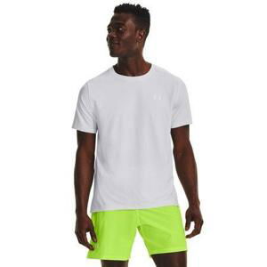 Under Armour Pánské běžecké tričko Iso-Chill Laser Heat SS - velikost M white L, Bílá