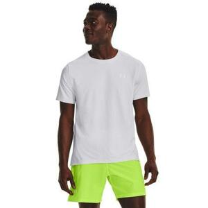 Under Armour Pánské běžecké tričko Iso-Chill Laser Heat SS - velikost M white XL, Bílá