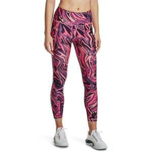 Under Armour Dámské legíny HG Armour Prt 7/8 Leg NS, posh, pink, XL