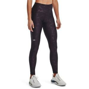 Under Armour Dámské kompresní legíny Armour Emboss Legging, tux, purple, M