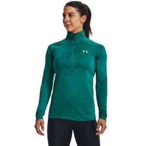 Under Armour Lehká dámská mikina New Tech 1/2 Zip - Twist, coastal, teal, M