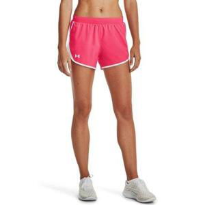 Under Armour Dámské běžecké kraťasy W UA Fly By 2.0 Short pink shock L