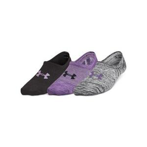 Under Armour Dámské ponožky Breathe Lite Ultra Low 3p retro purple S, 37 - 39