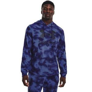 Under Armour Pánská mikina Rival Terry Novelty HD - velikost 3XL sonar blue XL