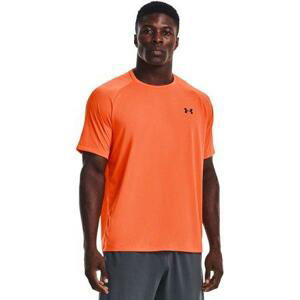 Under Armour Pánské triko Tech 2.0 SS Tee Novelty, orange, blast, XXXL