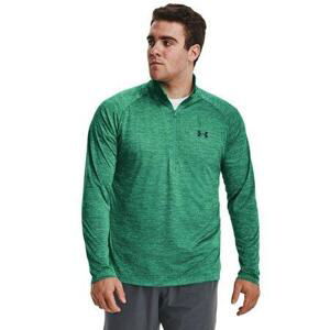 Under Armour Pánské triko Tech 2.0 1/2 Zip, birdie, green, XXXL