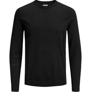 Jack&Jones Pánský svetr JJEBASIC 12137190 Black S