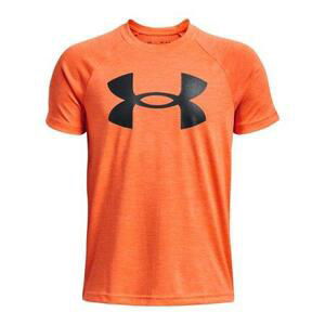 Under Armour Chlapecké sportovní tričko Tech Twist SS orange blast YXL, 160 - 170