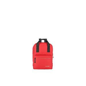 Travelite Basics Canvas Backpack Red