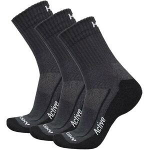 Husky Ponožky Active 3pack černá L (41-44), 41 - 44