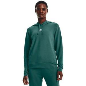 Under Armour Dámská mikina Rival Terry Hoodie, coastal, teal, M