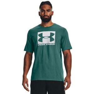 Under Armour Pánské triko Boxed Sportstyle SS, coastal, teal, XL