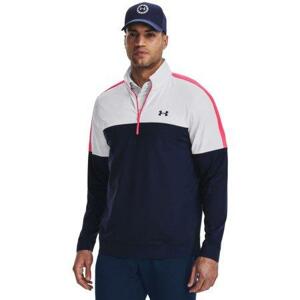 Under Armour Pánská mikina Storm Midlayer HZ midnight navy S, Tmavě, modrá