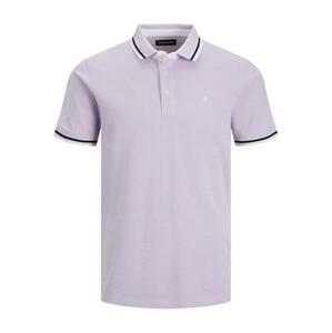 Jack&Jones Pánské polo triko JJEPAULOS Slim Fit 12136668 Orchid Petal M