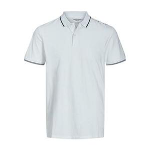 Jack&Jones Pánské polo triko JJESTAR Regular Fit 12221708 White L