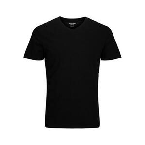 Jack&Jones Pánské triko JJEORGANIC Standard Fit 12156102 Black M