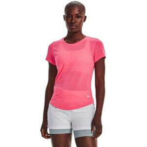 Under Armour Dámské triko Streaker SS, pink, shock, XL