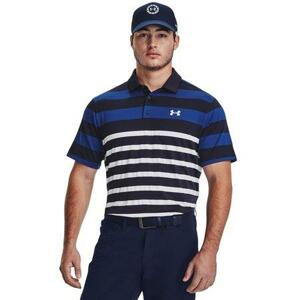 Under Armour Pánské polo tričko Playoff 3.0 Stripe Polo, Tmavě, modrá, L