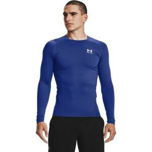 Under Armour Pánské kompresní triko HG Armour Comp LS, Modrá, XS