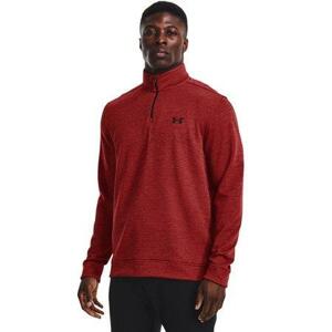 Under Armour Pánská hybridní mikina Storm SweaterFleece QZ stadium red M