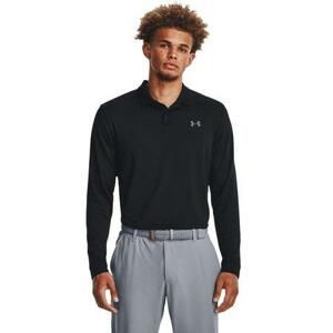 Under Armour Pánské polo tričko Performance 3.0 LS Polo black M, Černá